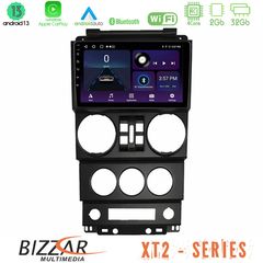 Bizzar XT2 Series 4Core Android13 2+32GB Jeep Wrangler 2008-2010 Navigation Multimedia Tablet 9 | Pancarshop