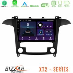 Bizzar XT2 Series 4Core Android13 2+32GB Ford S-Max 2006-2012 Navigation Multimedia Tablet 9 | Pancarshop