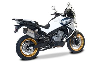 Hp Corse Εξάτμιση Τελικό SPS  S.Steel/Carbon End CF Moto 800 MT Euro5