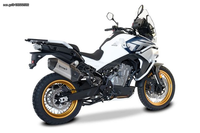 Hp Corse Εξάτμιση Τελικό SPS  S.Steel/Carbon End CF Moto 800 MT Euro5