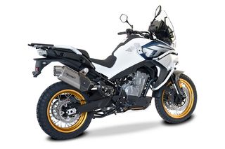 Hp Corse Εξάτμιση Τελικό 4Track S.Steel CF Moto 800 MT Euro5