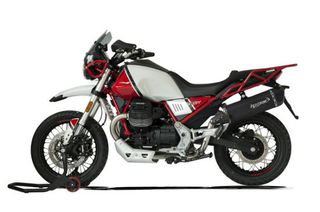 HP CORSE SPS CARBON ΜΑΥΡΟ TITANIO MOTO GUZZI V85TT ΤΕΛΙΚΟ ΕΞΑΤΜΙΣΗΣ