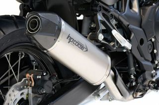 HP CORSE SP-1 CARBON SHORT TITANIO HONDA TRANSALP XL750 2023 (low position)-thumb-3