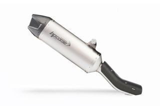 HP CORSE SP-1 CARBON SHORT TITANIO HONDA TRANSALP XL750 2023 (low position)-thumb-5