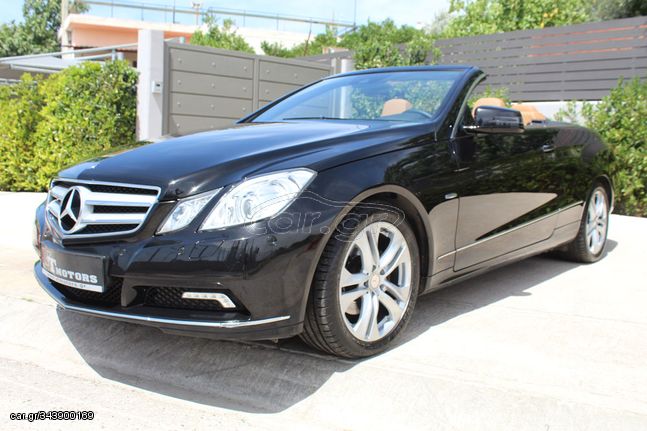 Mercedes-Benz E 250 '11 1.8 CGI CABRIO 204 HP AYTOMATO 37.000XΛM!!!