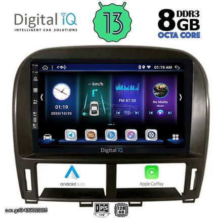 MEGASOUND - DIGITAL IQ BXD 8343_CPA (9inc) MULTIMEDIA TABLET for LEXUS LS 430 – XF 430 mod. 2000-2006