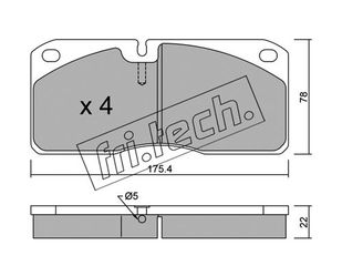 ΤΑΚ. IVECO             FRITECH \"O\" fri.tech. 278.0