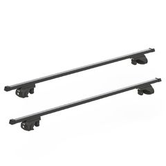 Μπάρες οροφής Hakr μαύρες για BMW X5 (E70)/ X6 (E72) (Open Rails) 127cm