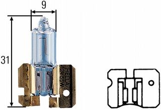 ΛΑΜΠΑ Η2 Χ.Κ. 12V 055W \"X511\" TRIFA TRIFA 1645