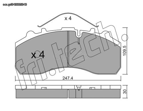 ΤΑΚ. MER/DES-DAF-SCANIAFRITECH \"E\" fri.tech. 601.0