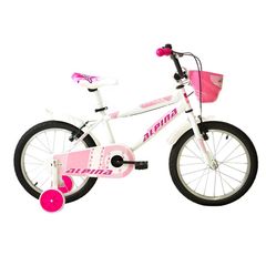 Alpina '20 BMX 18 LADY WHITE - PINK