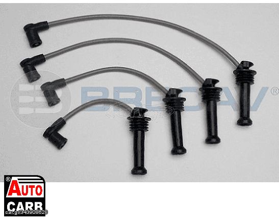 Δισκοπλακα BRECAV 15-543 για VOLVO S40 2003-2012, VOLVO V50 2003-2012