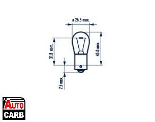 Δισκοπλακα NARVA 17638 για ALFA ROMEO 146 1994-2001, ALFA ROMEO 147 2000-2010, ALFA ROMEO 156 1997-2006