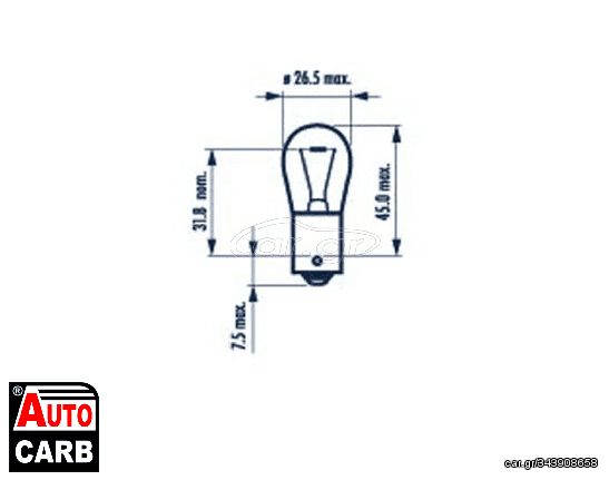 Δισκοπλακα NARVA 17638 για AUDI A3 1996-2015, AUDI A4 1994-2016, AUDI A6 1994-2011