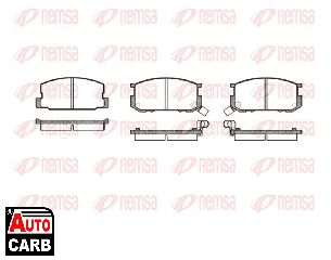 Δαγκανα Φρενων REMSA 180 02 για TOYOTA COROLLA 1983-1988, TOYOTA CORONA 1987-1993