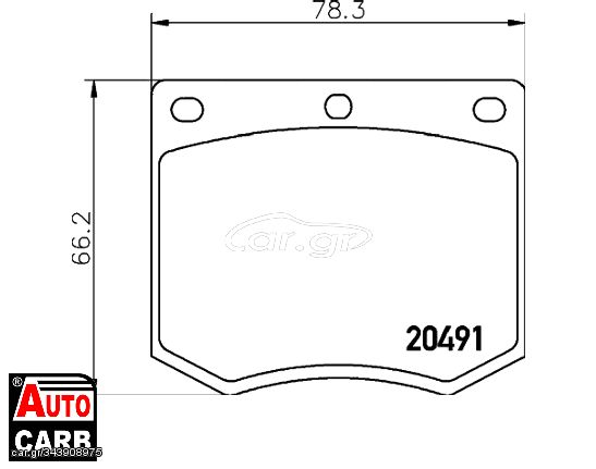 Πολλαπλασιαστής TEXTAR 20491 για FORD AUSTRALIA FAIRLANE 1968-1969, HOLDEN TORANA 1969-1974, HYUNDAI STELLAR 1983-1991