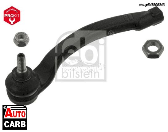 Δισκοπλακα FEBI BILSTEIN 24815 για RENAULT SCÉNIC 2003-2010