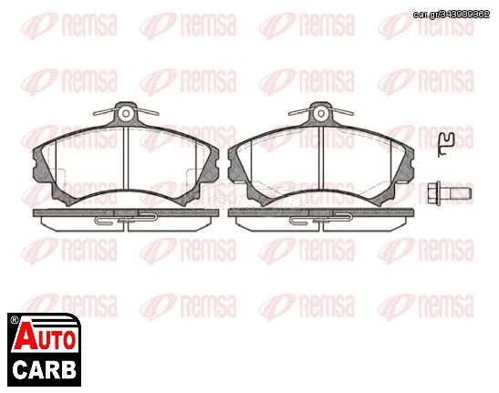 Τεντωτηρας Οδοντ Ιμαντας REMSA 590 02 για VOLVO V40 1995-2004