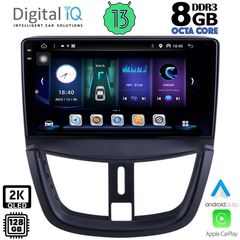 MEGASOUND - DIGITAL IQ BXD 11507_CPA (9inc) MULTIMEDIA TABLET for PEUGEOT 207 mod. 2007>