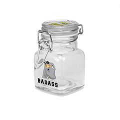 ΓΥΑΛΙΝΟ ΒΑΖΟ ΑΠΟΘΗΚΕΥΣΗΣ ΒΟΤΑΝΩΝ JUICY JAYS 280ml 7133