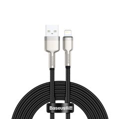 Baseus Cafule Series Metal Data USB-A / Lightning 2,4A Kabel 1m - schwarz