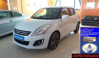 Suzuki Swift '16 X-TRA-ΟΘΟΝΗ ΠΟΛΛΑΠΛΩΝ-ΔΕΡΜΑ+ALCANTARA-FULL EXTRA