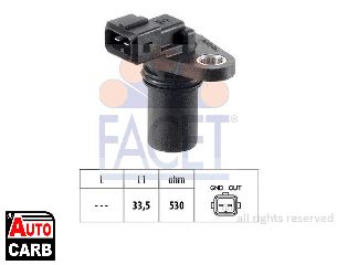 Αισθητηρας Στροφες Τροχου FACET 90189 για FORD KA 1996-2008, FORD PUMA 1997-2002, FORD SCORPIO 1994-1998