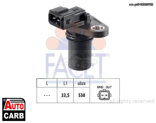 Αισθητηρας Στροφες Τροχου FACET 90189 για FORD KA 1996-2008, FORD PUMA 1997-2002, FORD SCORPIO 1994-1998