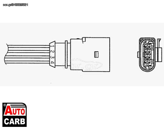 Πολλαπλασιαστής NGK 96435 για SKODA FABIA 2006-2014, SKODA OCTAVIA 2004-2013, SKODA RAPID 2012-2019