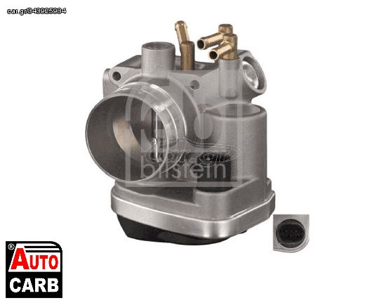 Πεταλούδα Γκαζιού FEBI BILSTEIN 100773 για VW CADDY 2004-2015, VW GOLF 2004-2016, VW JETTA 2008-