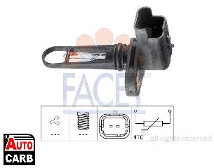 Αισθητ Θερμοκρ Αναρροφ Αερα FACET 104021 για CITROEN C6 2005-2012, CITROEN C8 2002-, CITROEN C-CROSSER 2007-2012