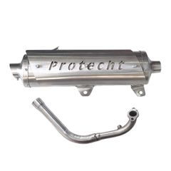 Εξάτμιση PROTECHT Sym Symphony 125 / 150 / 200 EURO 5 όλη ίνοξ