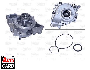 Αντλία Νερού VALEO 506839 για CADILLAC BLS 2006-, CHEVROLET CAPTIVA 2006-, CHEVROLET HHR 2005-2011