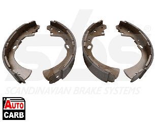 Σετ Σιαγονων Φρενων sbs 919510 για NISSAN TERRANO 1986-1996, NISSAN TRADE 1986-1994, NISSAN URVAN 1986-1997