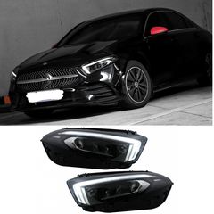 Φανάρια Εμπρός Full LED  Mercedes A-Class W177 V177 (2018-Up) Conversion from Halogen to LED