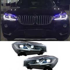 Φανάρια Εμπρός LED BMW X5 F15 (2013-2018) Conversion from XENON to LED Black