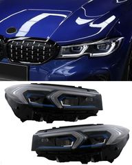 ΦΑΝΑΡΙΑ ΕΜΠΡΟΣ Conversion Headlights BMW 3 Series G20 G21 G28 (2018-2020) with LED