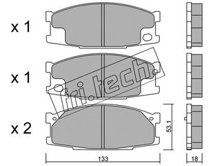 ΤΑΚ. MITSUBISHI CANTER 3.0 05-> FRITECH fri.tech. 926.0