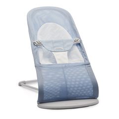 BabyBjorn Ριλάξ Balance Soft, Mesh, Sky blue/ White