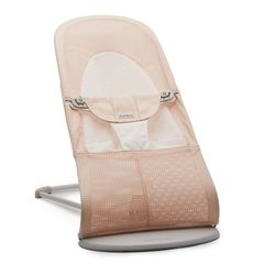 BabyBjorn Ριλάξ Balance Soft, Mesh, Pearly pink/ White