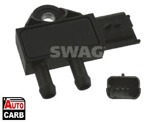 Αισθητηρας Πιεση Καυσαεριων SWAG 62937120 για CITROEN C4 2004-2015, CITROEN C5 2001-2008, CITROEN C6 2005-2012