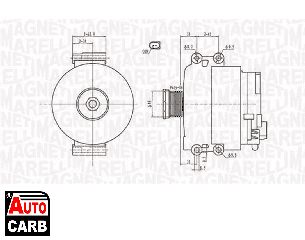 Δυναμό MAGNETI MARELLI 063731774010 για BMW X3 2003-2011, BMW Z4 2002-2009