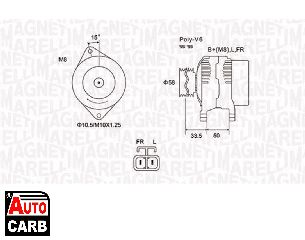 Δυναμό MAGNETI MARELLI 063732020010 για KIA CARENS 2006-, KIA CEE'D 2006-2018, KIA PRO 2008-2013