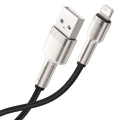 Baseus Cafule Series Metal Data USB-A / Lightning 2.4A cable 1m - black-thumb-2