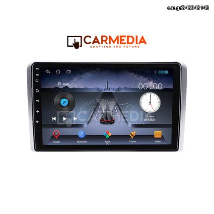 MEGASOUND - CARMEDIA CM209-13 TABLET 9'' OEM TOYOTA AVENSIS T25 2003-2009 SILVER