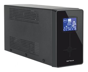 Serioux SRXU-LCD2000LI UPS Line-Interactive Οθόνη LCD 2000VA 1200W με 4 Schuko Πρίζες