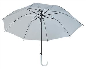 Transparent white umbrella