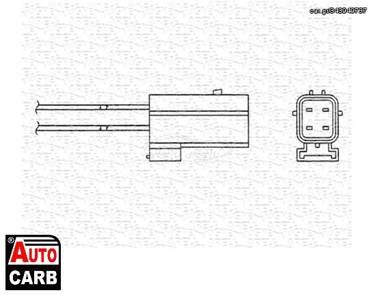 Αισθητήρας Λάμδα MAGNETI MARELLI 460000284010 για ROVER MINI 1990-2001