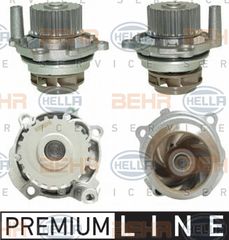 Αντλία νερού HELLA 8MP376800041 Audi A3 2000cc FSI 150ps 2003-2008 (06B121011,06B121011A,06B121011AX,06B121011B,06B121011BV)