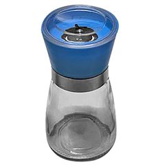 Μύλος για Αλάτι-Πιπέρι Γυαλί-Inox 13x6,5cm Homie 101696 81-676